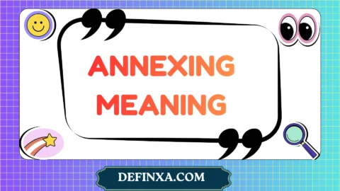 annexing meaning