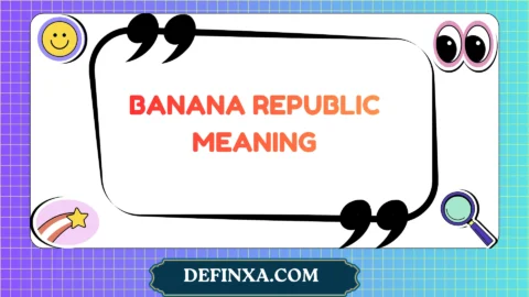 banana republic meaning