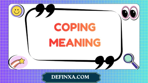 coping meaning