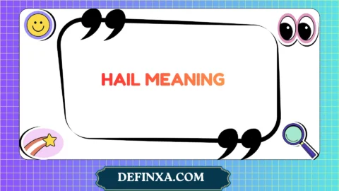 hail meaning