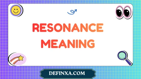 resonance meaning