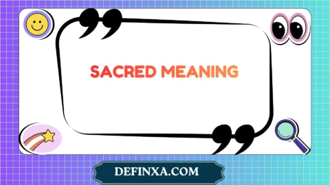sacred meaning