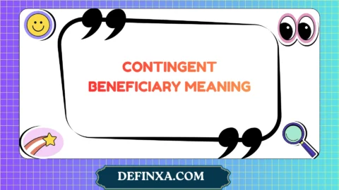 contingent beneficiary meaning