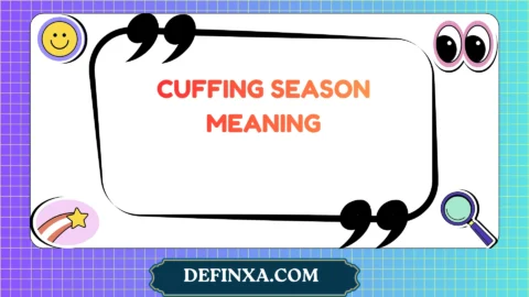 cuffing season meaning