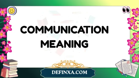 communication meaning