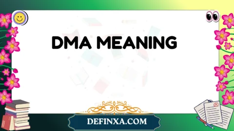 dma meaning