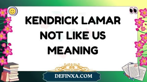 kendrick lamar not like us meaning