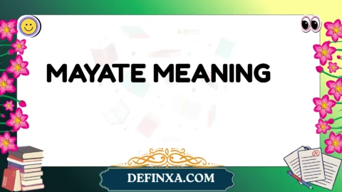 mayate meaning