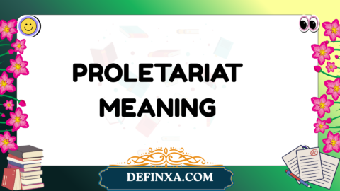 proletariat meaning