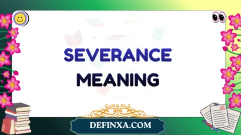 severance meaning