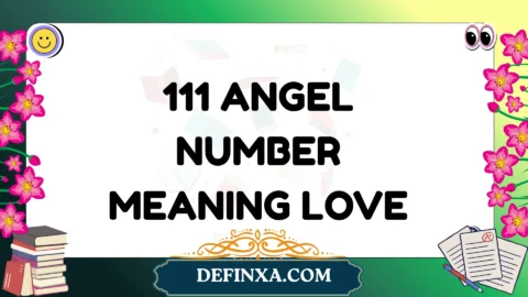 111 angel number meaning love