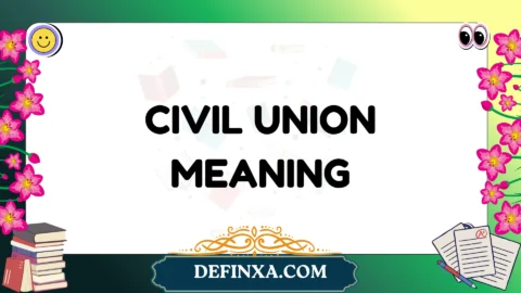 civil union meaning