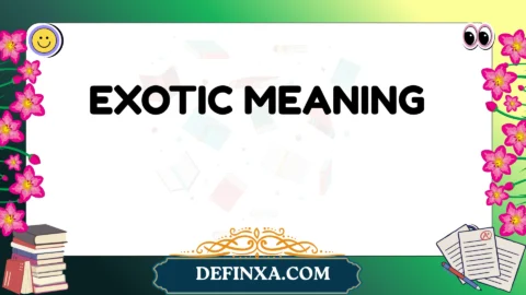 exotic meaning