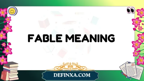 fable meaning