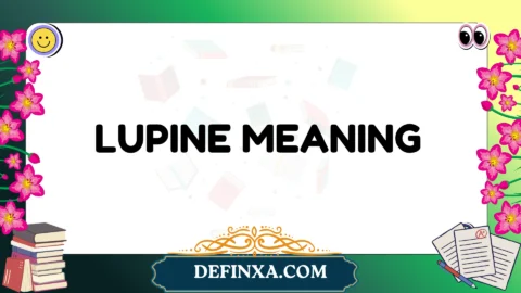 lupine meaning