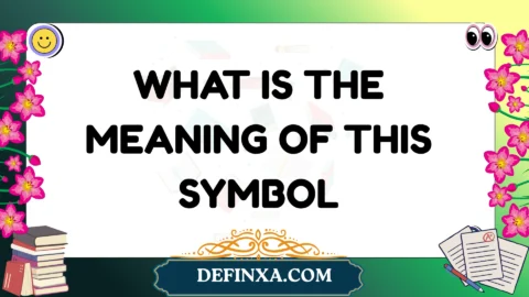 what is the meaning of this symbol