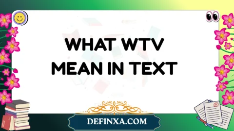 what wtv mean in text