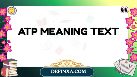 atp meaning text
