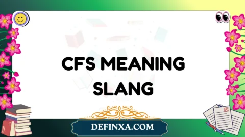 cfs meaning slang