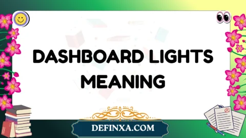 dashboard lights meaning