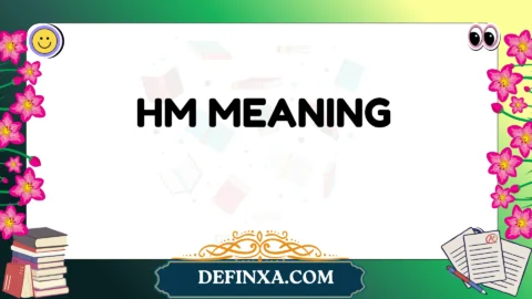 hm meaning