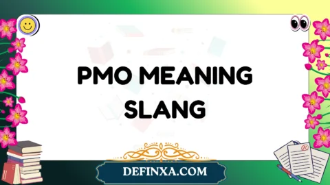 pmo meaning slang