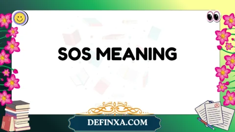 sos meaning