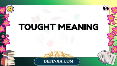 tought meaning