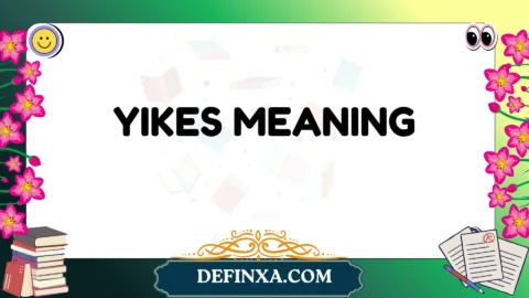 yikes meaning