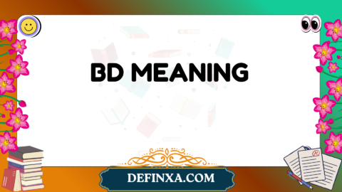 bd meaning